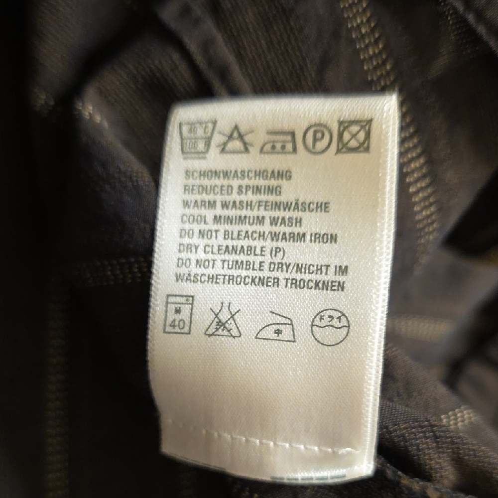 Escada Brown and Cream Striped Button Down Short Sleeve Y2k 90s See Measurements - Picture 7 of 15